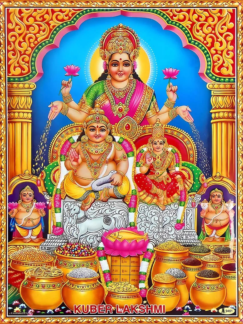 Religion Elephant God India Hinduism Ganesha Painting Canvas Durga Golden Zari Art Poster Prints Living Room Home Decor Pictures