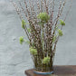 Round Kenzan Ring Japanese Flower Arrangement Base Stainless Copper Ikebana Florist Tool