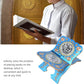 Ramadan Quran Holder Folding Bible Display Stand Decorative Islamic Eid Mubarak Bookshelf Organizer for Reading Prayer Chapel