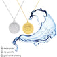 Chamica 18k Gold Plated  Trendy Dainty Charm Evil Eye Waterproof Delicate Necklace for Women Lucky Protection Jewelry Best Gift
