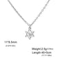 EUEAVAN 1pc Hebrew Letter Chai Symbol Necklace for Women Jewish Blessing Life Star of David Pendant Protection Amulet Jewelry