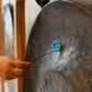 AEF5-Nepalese Gong Accessories For Sound Bath Meditations Players, Whale Stick Gong Healing Instrument