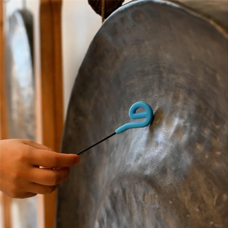 AEF5-Nepalese Gong Accessories For Sound Bath Meditations Players, Whale Stick Gong Healing Instrument