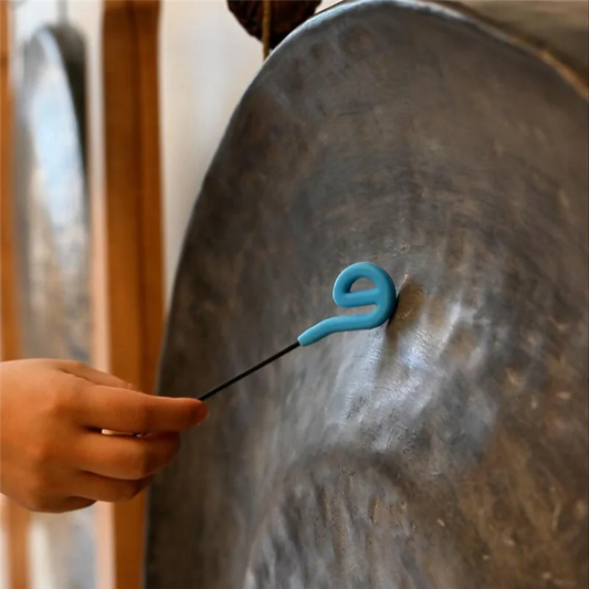 AEF5-Nepalese Gong Accessories For Sound Bath Meditations Players, Whale Stick Gong Healing Instrument