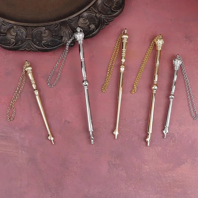 Jewish Gifts Reading Tool Pointer With Chain Decorative Torah Scripture Bible Metal Tool Synagogue Book Metal Finger Tool