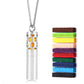 Twelve Constellations Aromatherapy Essential Oil Pendant Lockets Perfume Storage Diffuser Necklace 316L Stainless Steel Jewelry
