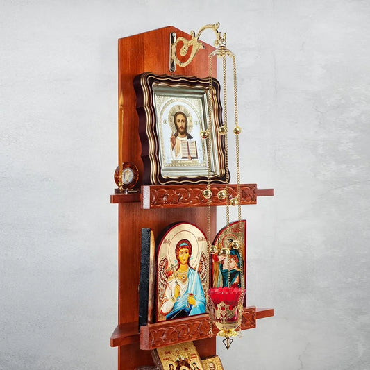 HTISOK Orthodox Incenser Burber Wall Hook Church Decoration Accessory Hanging Vigil Lamp Hook Religious Decor & Gift
