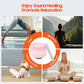 8 Inch F Note Frosted Quartz Crystal Singing Bowl Yoga Meditation Spiritual Mindfulness Sound Bowls Chakras Musical Instruments