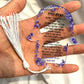 Hebrew Bar Mitzvah With White Pendant,Custom10pcs White Hanging Acrylic Prayer Cards,Hamsa Hebrew Card,Transparent