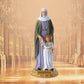 D8KF Virgin Mary with Saint Anne Blessed Catholic Sculpture Resin Christian Statue for Home Living Room Garden Church Decor