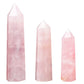 4-7cm Natural Crystal Point Column Energy Purification Reiki Healing Stone for Meditation Mindful Relaxation Home Decor Gift