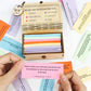 Inspirational 150 Cards Set Bible Verse Cards Daily Inspiration Handmade Bible Verses Box Bible Study Wooden Storage Son