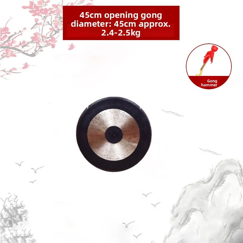 Copper Gong 16-80CM Handmade Gong Sound Healing Meditation Celebration Gongs Practice Cymbals Percussion Musical Instruments