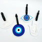 Fatima creative hand eye pattern luggage tag, airport check-in luggage tag, travel accessory to avoid loss.-zmt