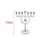 Hanukkah Star Menorah David Candelabra Candle Candlestick Holder Hand Paited Home Decoration Party Festival Candleholder Gifts