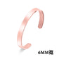 New Classic Simple Men Bracelet Open Adjustable Glossy Stainless Steel Bracelet BR1133