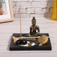 Buddha Sand Tray Zen Garden Decor Resin Craft Home Ornament for Living Room Desktop Meditation Focus Innovative Mindful Gift