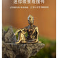 Micro Landscape Bronze Chinese Buddha Ancient Tea Ceremony Zen Moss Rockery Bonsai Sand Table Decorationfairy Garden Miniatures