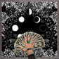 1pc Tarot card tablecloth, twelve constellations divination, starry sky altar cloth, Tarot card game decoration tablecloth