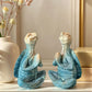 1 Piece Resin Craft Meditation Turtle Statue, Resin Zen Decoration, Home and Garden Sculpture, Resin Zen Decoration Suitable for Turtle Enthusiasts and Collectors.
