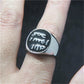 New Islam Muslim Prophet Muhammad Solid Ring 316L Stainless Steel Jewelry Islam Allah Messenger Man Ring Size 7-13