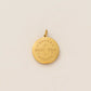 1PC minimalist gourmet style pendant, stainless steel plated with 18K gold, DIY preferred jewelry accessory