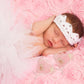 10-60 Pieces Mini Rosary Favors Baptism Favors Acrylic Rosary Beads Finger Baptism Rosaries with Organza Bags for Christening