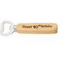 Birthday Bottle Opener 18th 21st 30th 40th 50th 60th Wood Beer Bottle Opener Fathers Day Birthday Party Gift Home Table Decorate