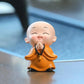 Mini Buddhas Statue Little Buddhists Monks Buddhism Figurine Zen Ornament Home Aquarium Tank Garden Yard Decoration