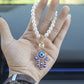 Evil Eye Hamsa Hand Car Hanging Key Chain Amulet  Good Luck Decor Gifts for Auto Rearview Mirror Pendant Decoraction