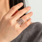LIKGREAT Women Shema Ring Hebrew Kabbalah Jewish Faith Prayer Judaica Jewelry Religious Amulet Stainless Steel Gift