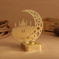 Ramadan Decoration Moon Castle Candle Holder  Eid Mubarak Decorations for Home 2026 Islam Muslim Festival Party Supplies Eid Al