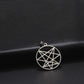 EUEAVAN 1pc Order of Nine Angles Symbol Pendant Amulet Stainless Steel Round Pendants Sacred Geometric Charms Jewelry Making