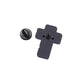 In Jesus Name I Play Enamel Pins Creative Cross Piano Christian Brooches Metal Lapel Badge Clothes Backpack Believers Jewelry