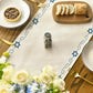 Happy Passover Linen Table Runners Kitchen Dining Table Decor Seder Plate Pesach Matzoh Star of David Jewish Holiday Party Decor