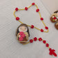 Handmade Christening Baptism wedding engagement Communion birthday Bridal Rosary with Saint Christmas Gift Home Decoration