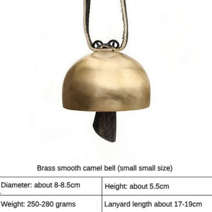 Copper Handmade Chimes Tibetan Buddhist Meditation Bells Sound Healing Professional Percussion Instruments Outdoor Wind Chimes