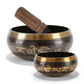 Tibetan Singing Bowl Set 8.5~20CM Size Optional Scripture Bowl Helpful for Meditation Yoga Relaxation Chakra Healing Prayer