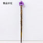 Witch Magic Stick Quartz Natural Crystal Scepter Fairy Wand Ritual Tool Altar Adornment 1pc Halloween Prop Handmade Jewelry Gift