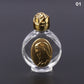 Empty Holy Water Jesus Bottle Religious Bottle Christian Baptism Supplies Refillable Portable Cosmetic Packaging Empty Bottle