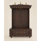 Traditional South Indian Wood Temple with Door Australia Hot Sale Custom Large Size Durable Polished Temple Family UK