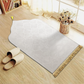 Thick Prayer Rug Prayer Mat with Tassels Islamic Turkish Irregular Anti-Slip Praying Rug Carpet Thick Soft Flannel
