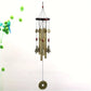 Lucky Wealth Attracting Bronze Wind Chimes Real Wood Metal Ancient Copper Home Decorative Courtyard Decor Cross-Border Sales
