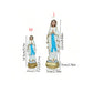Virgin Mary Resin Statue Religion Jesus Religious Statue Souvenir Interior Decoration Gift