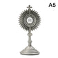 1PC Antique Carved Incense Burner Cross Decoration Church Chapel Ornaments Prayer Religious Home Worship Supplies red or white