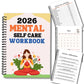 1PC 2026 Mindful Mental Self-Care Workbook: Yoga-Themed Mental Health Journal for Wellness Enthusiasts & Stress-Relievers, Perfe
