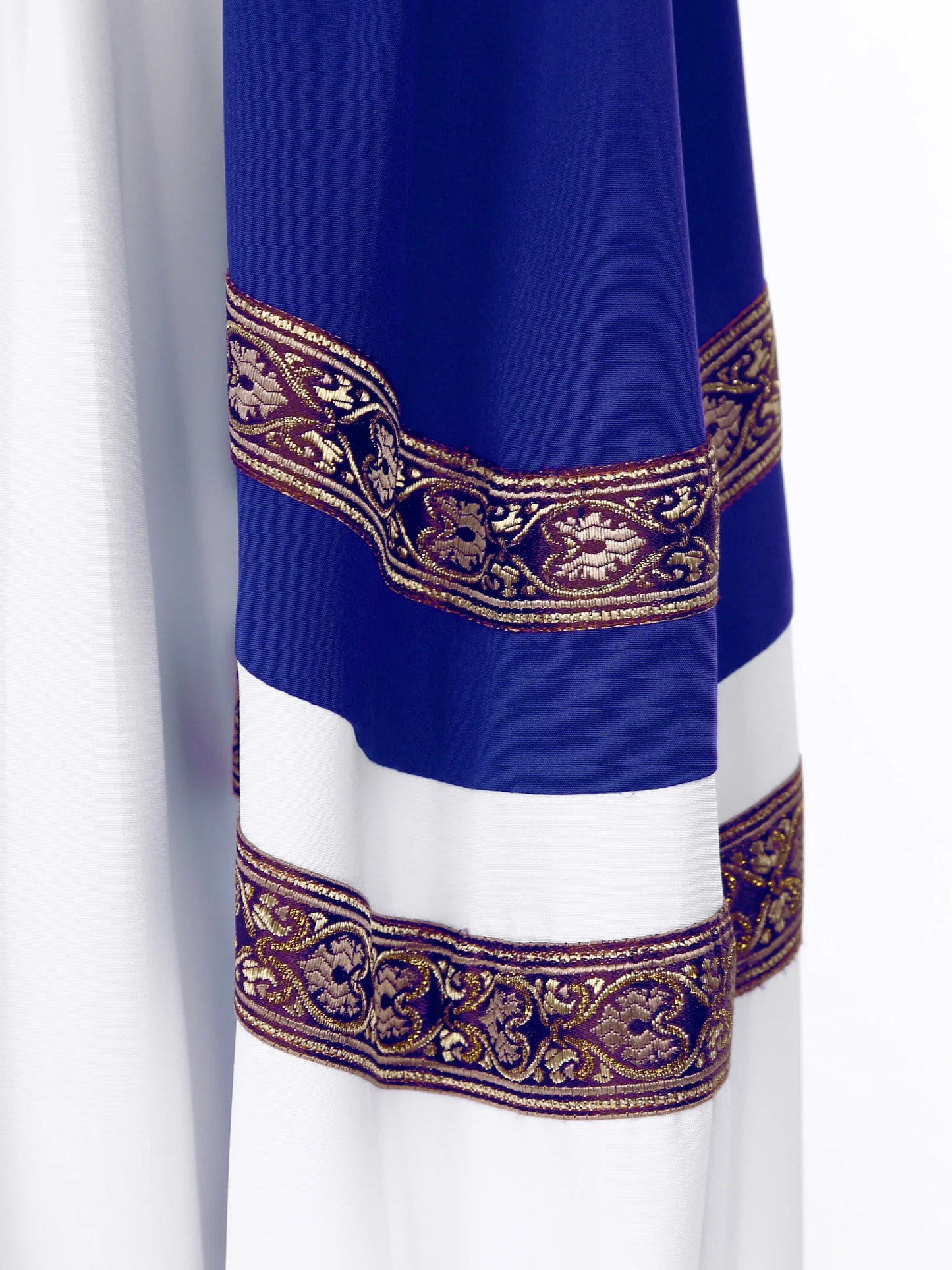 Women Men Pastor Gown Church Choir Robe Halloween Catholic Clergy Cosplay Costume Long Sleeve Zipper Christian Priest Dress