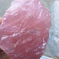 100% Natural Rose Quartz Stone Raw Crystals Stones Healing Mineral Specimen Rock Raw Rough Quartz Pink Crystal Gemstones 1pc
