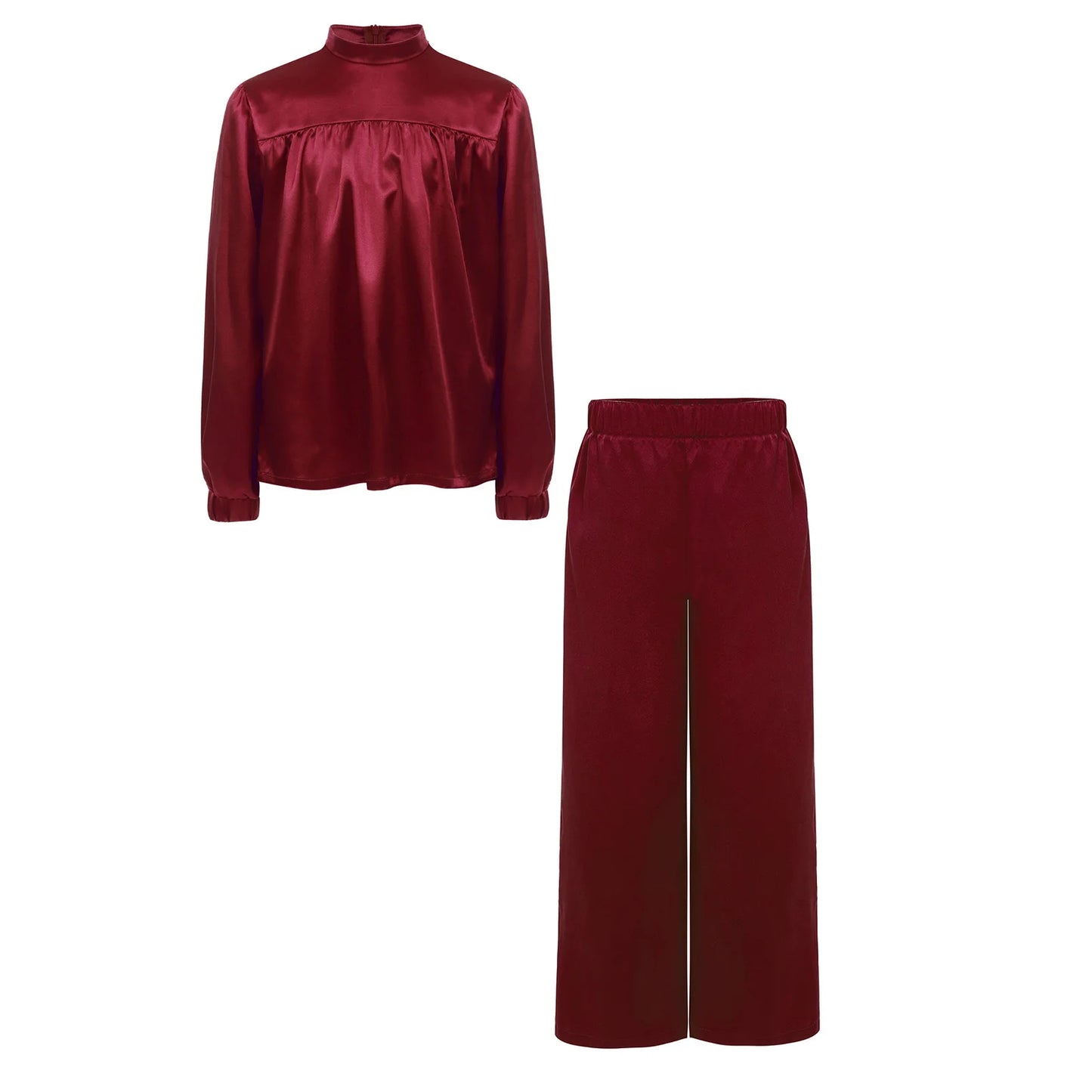 Boys Girls Church Choir Worship Praise Dance Outfit Long Sleeve Top+Robe+Pants Halloween Christian Pastor Priest Cosplay Costume