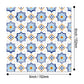 24Pcs/Pack Eid Mubarak Scrapbooking Paper Set,Arabic Background Islamic Eid Pattern Ramadan Paper,Decorative Paper DIY  Crafts